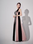 ブラックxピンク モデル：まおちゃる　身長：158cm　着用サイズ：7号(Sサイズ)