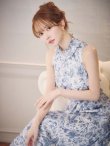 ホワイト×ブルー　モデル：ゆめ　身長：160cm　着用サイズ：Sサイズ