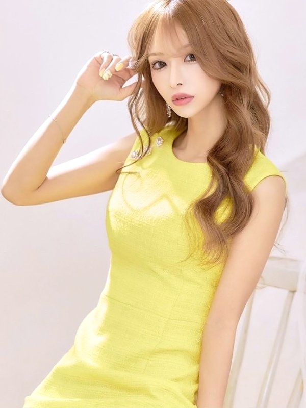 画像9: 門りょうちゃん着用【ERUKEI エルケイ】【XS-Lサイズあり】ツイード/ ノースリーブ/ パール/ 膝丈/ ミディアム/ フレア/ ワンピース/ ミニドレス/ キャバドレス[OF2] (9)