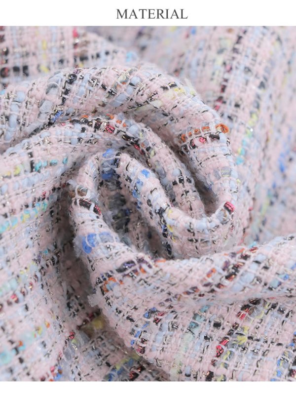 画像23: XS-Lサイズあり【ERUKEI エルケイ】ツイード/ ノースリーブ/ 膝丈/ミディアムタイト/ ワンピース/ ミニドレス/ キャバドレス[OF2] (23)