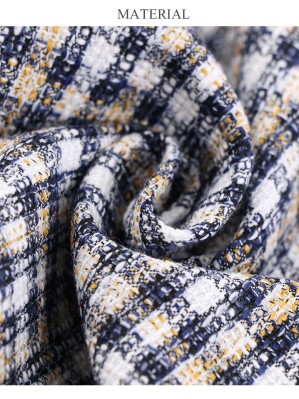 画像45: 【ERUKEI エルケイ】ツイード/ ノースリーブ/ タイト/ ワンピース/ ミニドレス/ キャバドレス[OF2] (45)