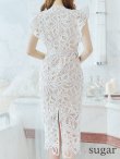 ホワイト モデル：ゆめ　身長：160cm　着用サイズ：7号(Sサイズ)