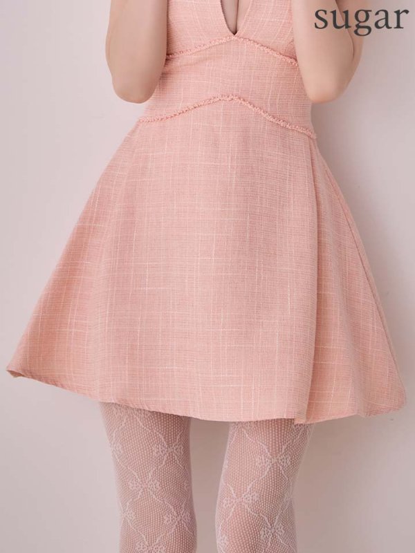 ピンク　モデル：ゆめ　身長：160cm　着用サイズ：Sサイズ