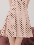 ピンクxブラック モデル：ゆめ　身長：160cm　着用サイズ：7号(Sサイズ)