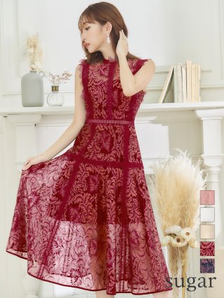 XS-Lサイズあり【ERUKEI エルケイ】ショルダーリボン/ フラワーレース