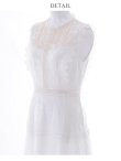 画像16: XS-Lサイズあり【ERUKEI エルケイ】総レース/ ノースリーブ/ Aライン/ ロングドレス/ キャバドレスlong[OF2] (16)