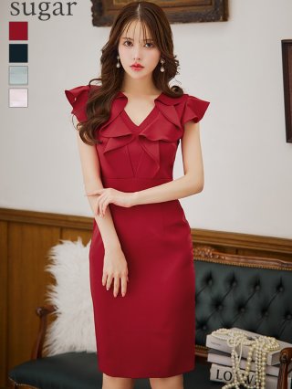 ERUKEI】袖ありドレス - sugar