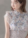 画像6: 【ERUKEI エルケイ】花柄/フリル/ マキシ丈/ワンピース/ミニドレス/ キャバドレス[OF2] (6)
