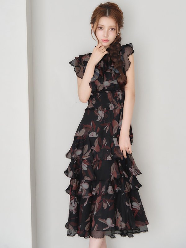 ブラックxブラウン　モデル：ももか　身長156cm　着用サイズ：Sサイズ