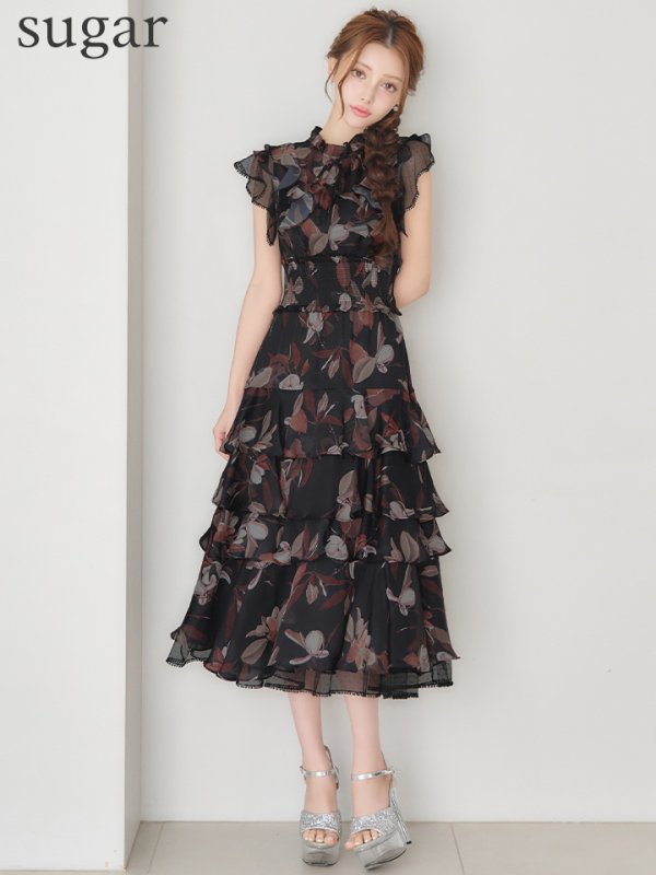 ブラックxブラウン　モデル：ももか　身長156cm　着用サイズ：Sサイズ