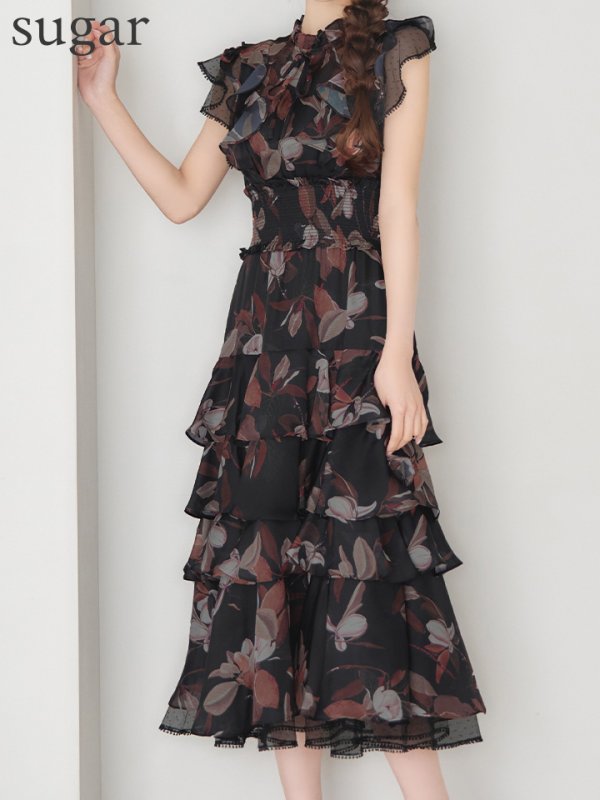 ブラックxブラウン　モデル：ももか　身長156cm　着用サイズ：Sサイズ