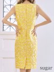 画像19: XS-Lサイズあり【SETTAN/セッタン】ノースリーブ/ バストカットデザイン/ タイト/ ひざ丈/ ワンピース/ ミディアムドレス/ キャバドレス[OF2] (19)