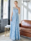 ブルー　モデル：如月れい　身長：156cm　着用サイズ：Sサイズ