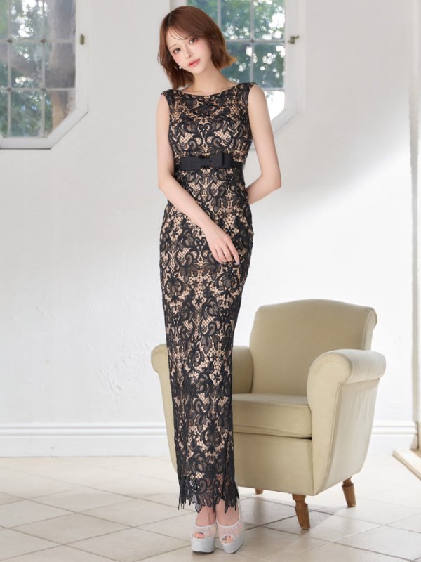 ブラック　モデル：れみれみ　身長：163cm　着用サイズ：Sサイズ