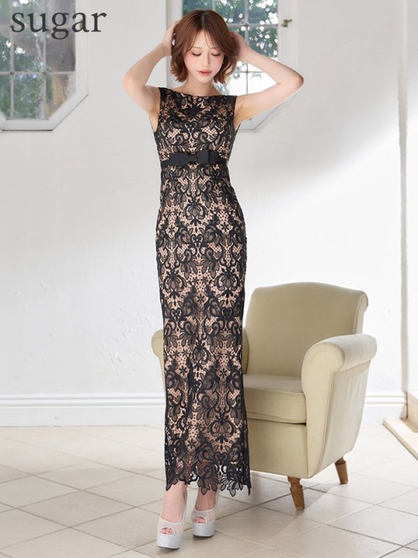 ブラック　モデル：れみれみ　身長：163cm　着用サイズ：Sサイズ