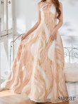 ゴールドxピンク　モデル：真優川咲　身長：158cm　着用サイズ：7号(Sサイズ)