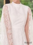 ホワイト　モデル：るりぴ　身長：165cm　着用サイズ：7号(Sサイズ)