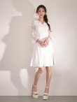 ホワイト モデル：るりぴ　身長：165cm 着用サイズ：7号(Sサイズ)