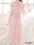 画像10: 【SETTAN/セッタン】総レース/ ショートスリーブ/ プリーツ/ ミモレ丈/ ワンピース/ ミニドレス/ キャバドレス[OF2] (10)