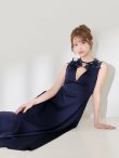 ネイビー　モデル：るりぴ　身長：165cm　着用サイズ：7号(Sサイズ)