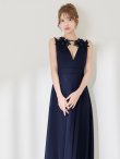 ネイビー　モデル：るりぴ　身長：165cm　着用サイズ：7号(Sサイズ)
