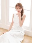 ホワイト　モデル：ゆめ　身長：160cm　着用サイズ：7号(Sサイズ)
