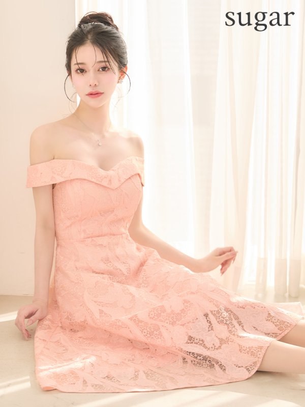 ピンク　モデル：ゆりお　身長：165cm　着用サイズ：Sサイズ