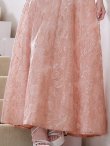 ピンク　モデル：るりぴ　身長：165cm　着用サイズ：7号(Sサイズ)着用
