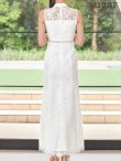 ホワイト　モデル：るりぴ　身長：165cm　着用サイズ：7号(Sサイズ)