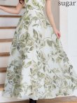 グリーン　モデル：りな　身長：160cm　 着用サイズ：7号(Sサイズ)