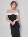 ブラックxホワイト　モデル：れみれみ　身長：163cm　着用サイズ：5号(XSサイズ)