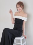 ブラックxホワイト　モデル：れみれみ　身長：163cm　着用サイズ：5号(XSサイズ)