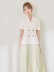 アイボリー　モデル：るりぴ　身長：165cm　着用サイズ：7号(Sサイズ)