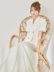 アイボリー　モデル：るりぴ　身長：165cm　着用サイズ：7号(Sサイズ)