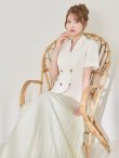アイボリー　モデル：るりぴ　身長：165cm　着用サイズ：7号(Sサイズ)