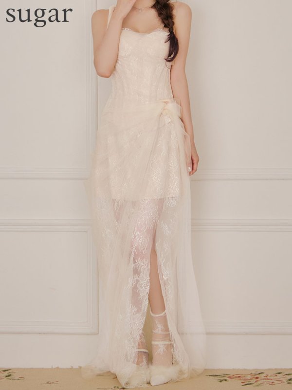 ベージュ　モデル：ももか　身長：156cm　着用サイズ：Sサイズ