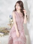 画像10: XS-Lサイズあり!!【SETTAN/セッタン】ワンピース/ レース/ アシンメトリー/ チュール/ ロング/ キャバドレス long[OF2] (10)