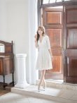 画像12: 【XS-Lサイズあり】【SETTAN/セッタン】総レース/ 袖あり/ 七分袖/ Vネック/ Aライン/ ミディアム丈/ ワンピース/ ミニドレス/ キャバドレス[OF2] (12)