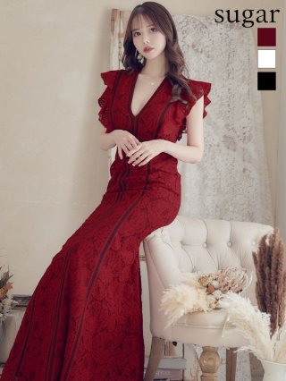 ロングドレス：レッド(赤)｜キャバドレス・ミニドレス通販はsugar (Page 2)