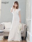 画像10: 【SETTAN/セッタン】総レース/ Vネック/ Aライン/ ワンピース/ ロングドレス/ キャバドレス long[OF2] (10)
