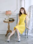 画像21: XS-Lサイズあり 【GINZA COUTURE/銀座クチュール】ノースリーブ/ ハイネック/ ワンカラー/ 膝丈/ ミディアム/ フレア/ ワンピース/ キャバドレス[OF2] (21)
