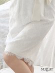 画像11: XS-Lサイズあり【SETTAN/セッタン】レース/ ウエストリボン/ 袖あり/ 長袖/ 膝丈/ミディアムタイト/ ワンピース/ タイト/ ミディアムドレス/ キャバドレス[OF2] (11)
