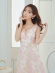 ピンクxゴールド モデル：杉山佳那恵　身長：158cm　着用サイズ：7号(Sサイズ)