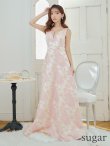 ピンクxゴールド モデル：杉山佳那恵　身長：158cm　着用サイズ：7号(Sサイズ)