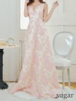 ピンクxゴールド モデル：杉山佳那恵　身長：158cm　着用サイズ：7号(Sサイズ)