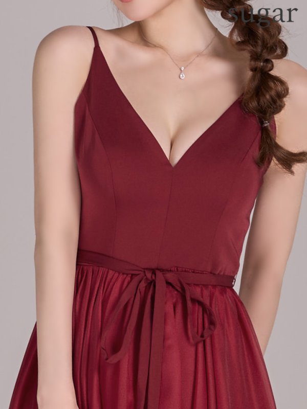 アンゴラレッド　モデル：ゆめ　身長：160cm　着用サイズ：7号(Sサイズ)