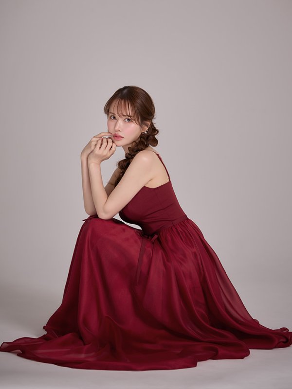 アンゴラレッド　モデル：ゆめ　身長：160cm　着用サイズ：7号(Sサイズ)