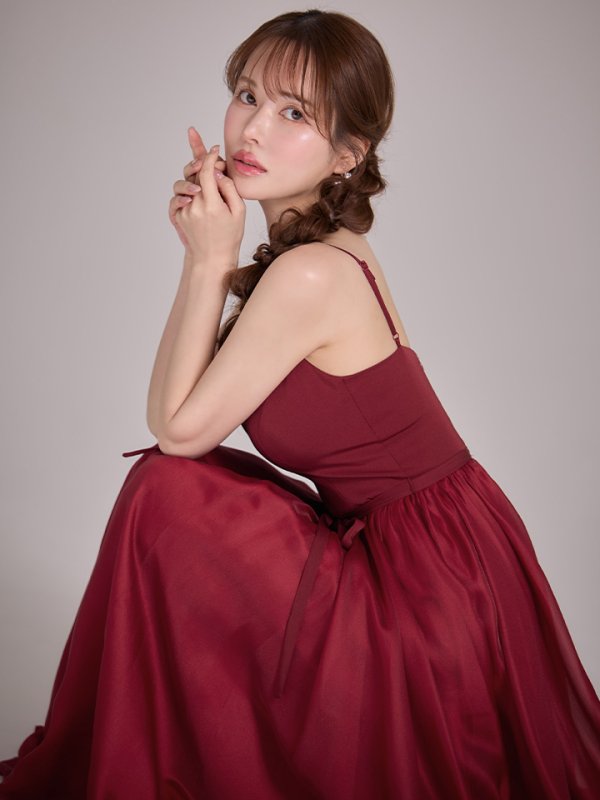 アンゴラレッド　モデル：ゆめ　身長：160cm　着用サイズ：7号(Sサイズ)