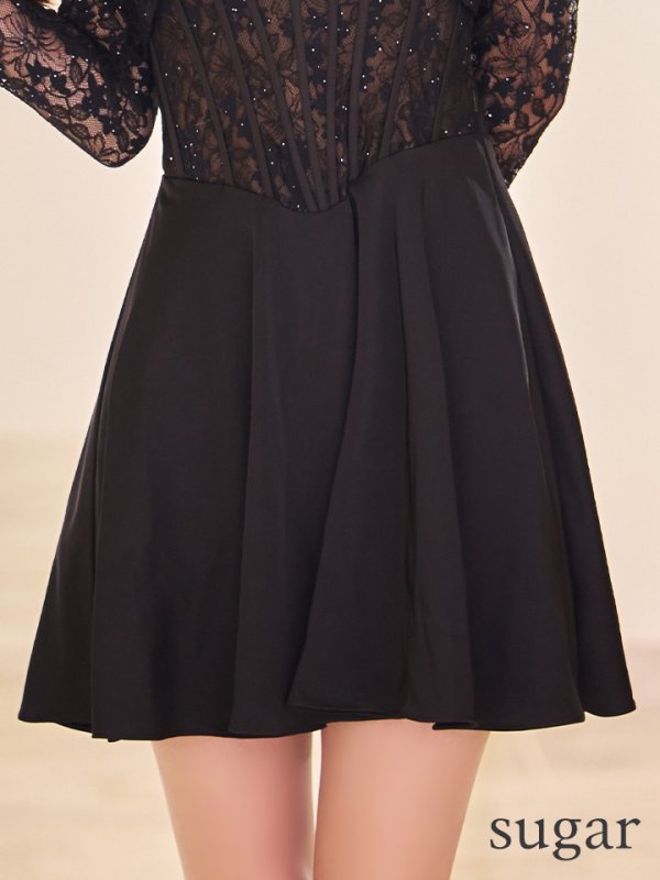 ブラック　モデル：にじほ　身長：160cm　着用サイズ：XSサイズ