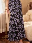 ブラック×パープル モデル：ゆいぴす　身長：170cm　着用サイズ：Sサイズ